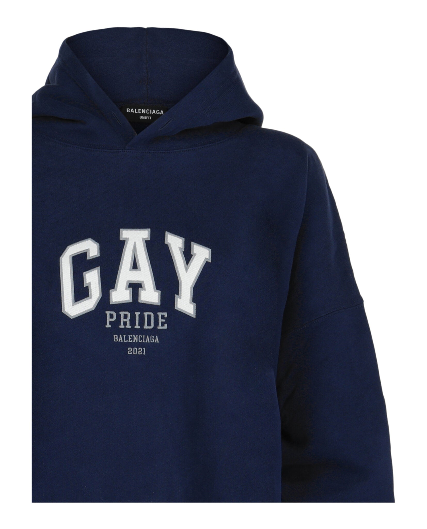 Balenciaga Balenciaga Womens Pride Oversized Hoodie