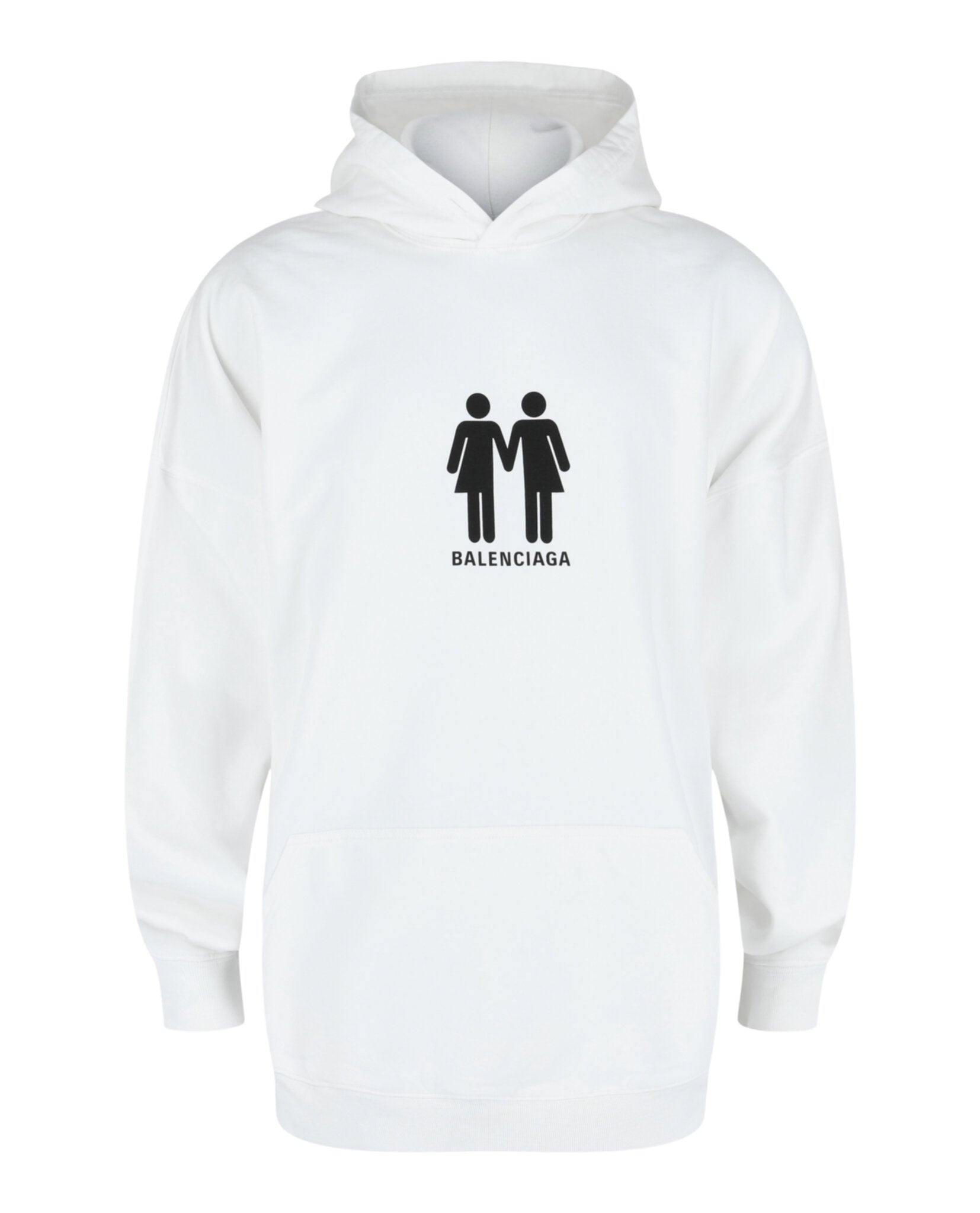 Balenciaga Mens 2022 Pride Graphic Print Hoodie