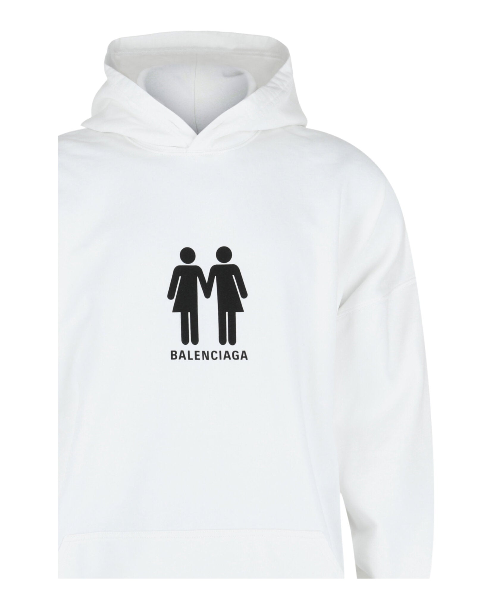 Balenciaga Mens 2022 Pride Graphic Print Hoodie
