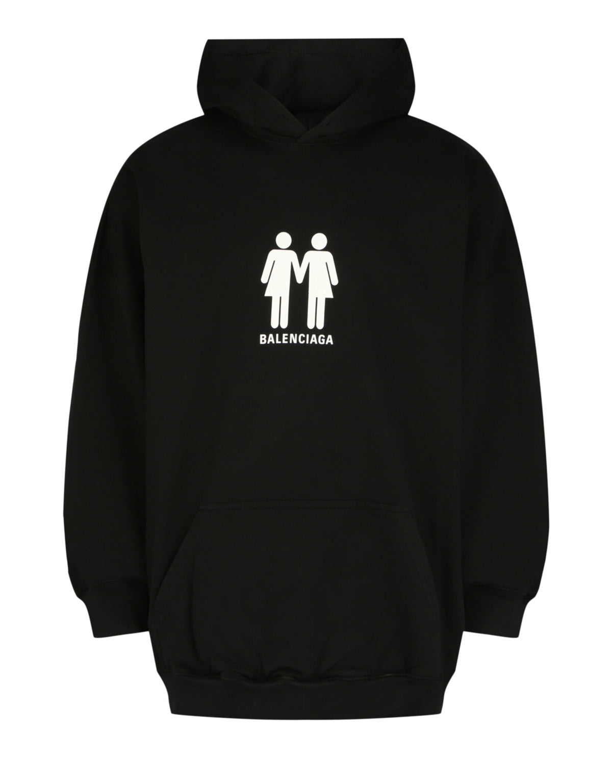 Balenciaga Mens Pride 2022 Series Boxy Hoodie