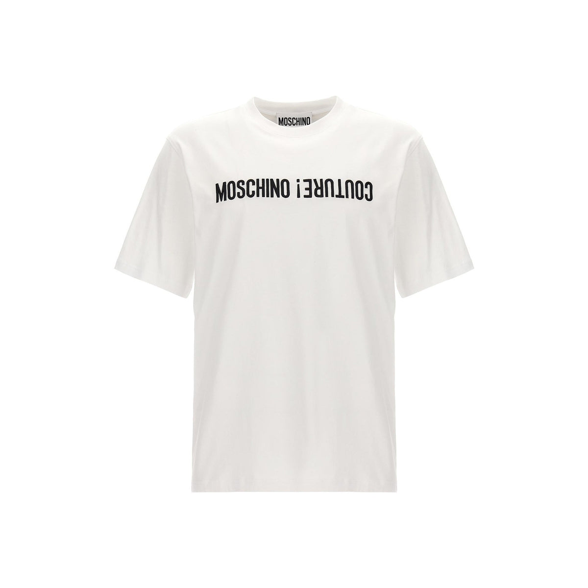 Moschino Moschino Upside Down Logo T-Shirt Men