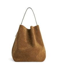 Toteme Women Belteg Tote Suede Bag