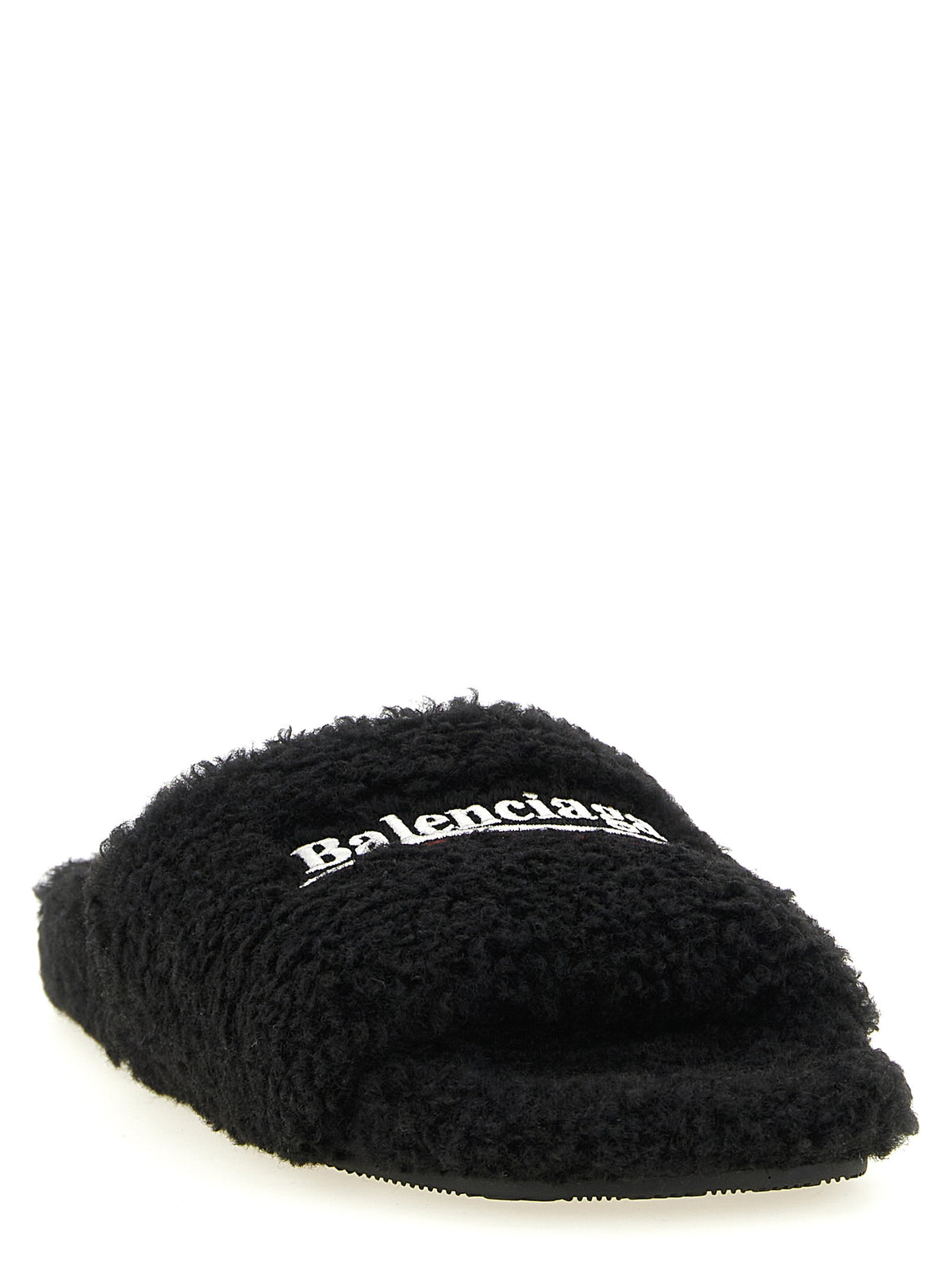 BALENCIAGA Balenciaga Women 'Furry' Open Sandals