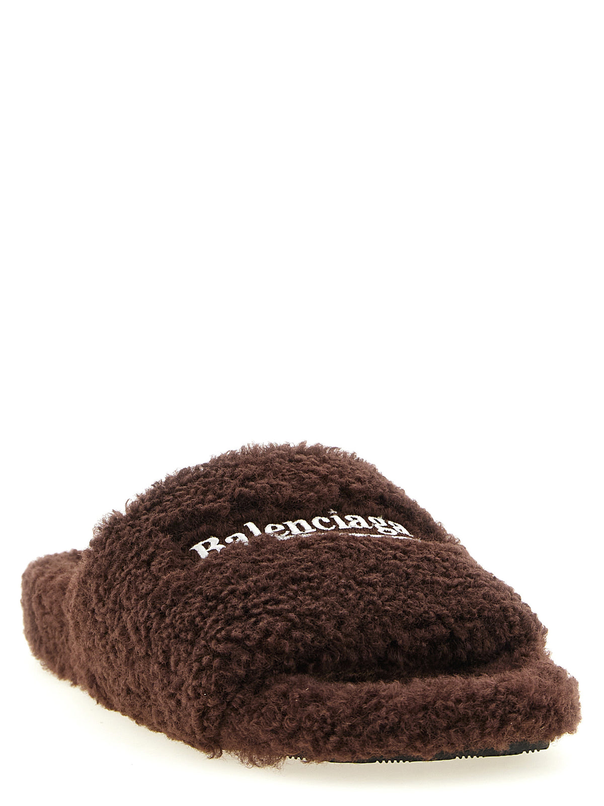 BALENCIAGA Balenciaga Women 'Furry' Open Sandals