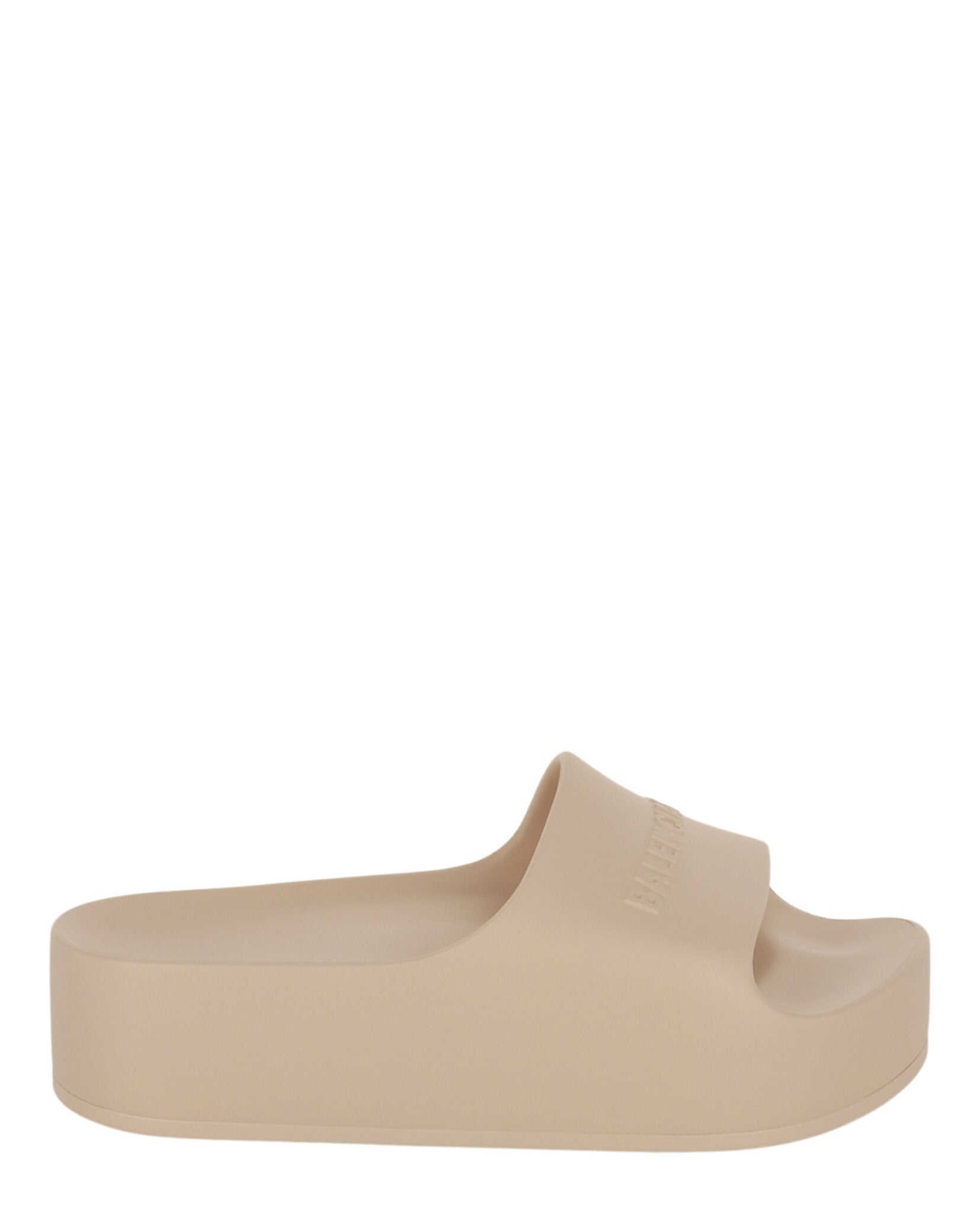 Balenciaga Womens Chunky Logo Slide Sandals