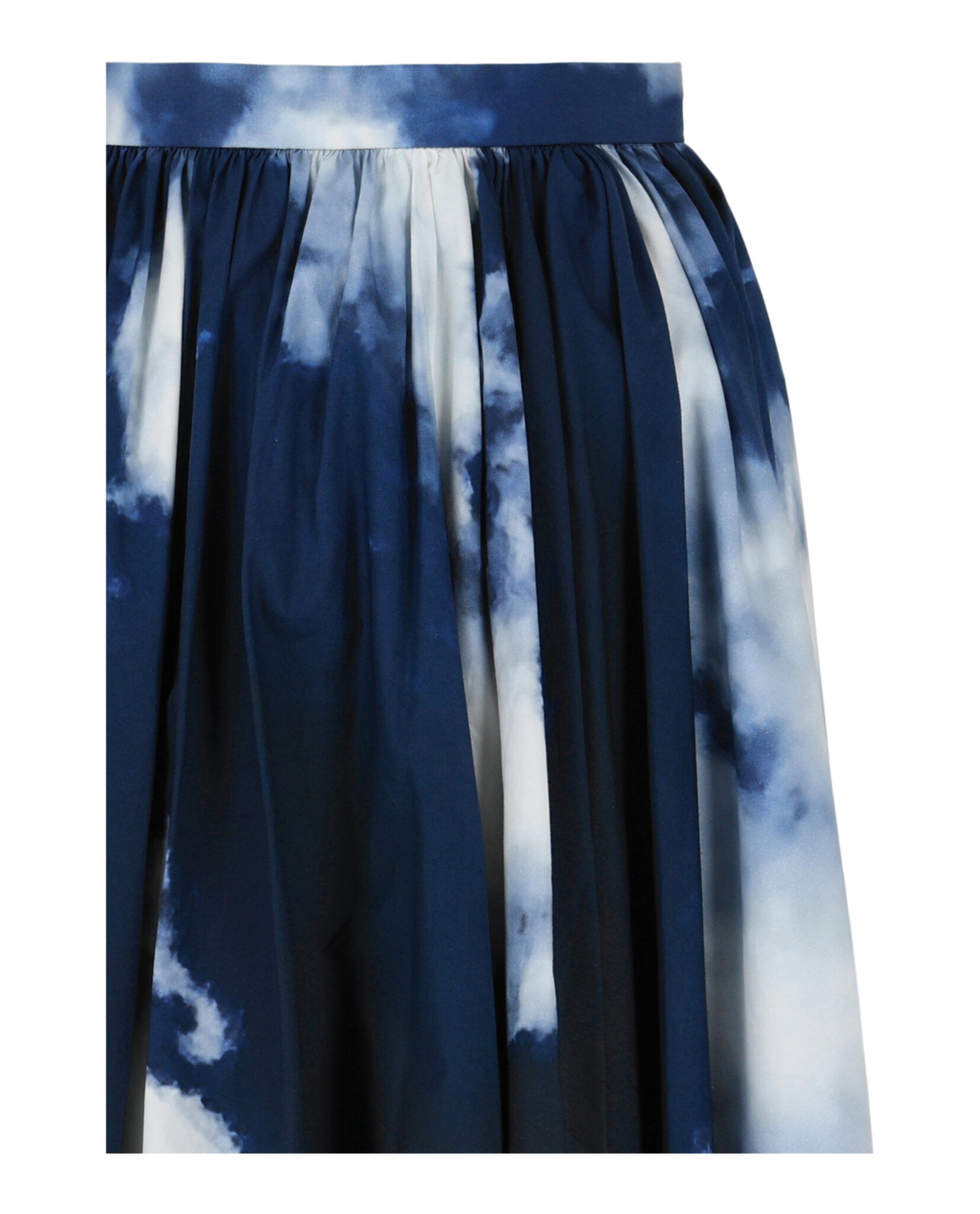 Alexander McQueen Alexander McQueen Womens Cloud Print A-Line Skirt