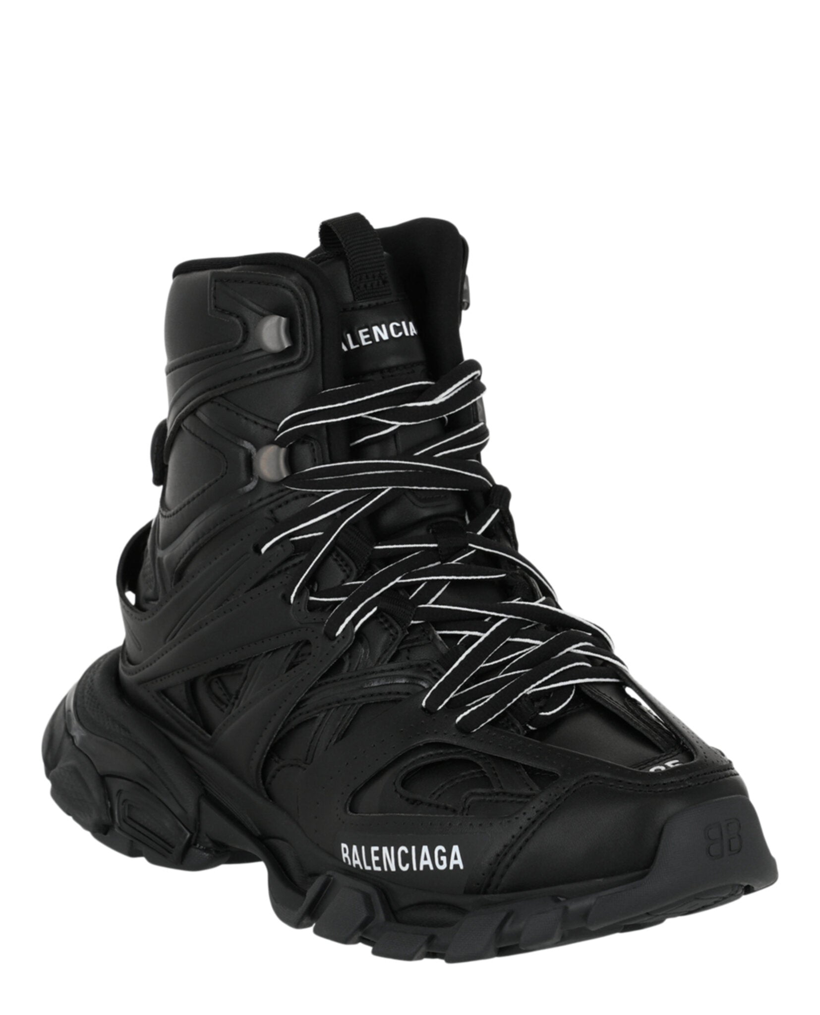 Balenciaga Womens Track Hike High-Top Sneakers
