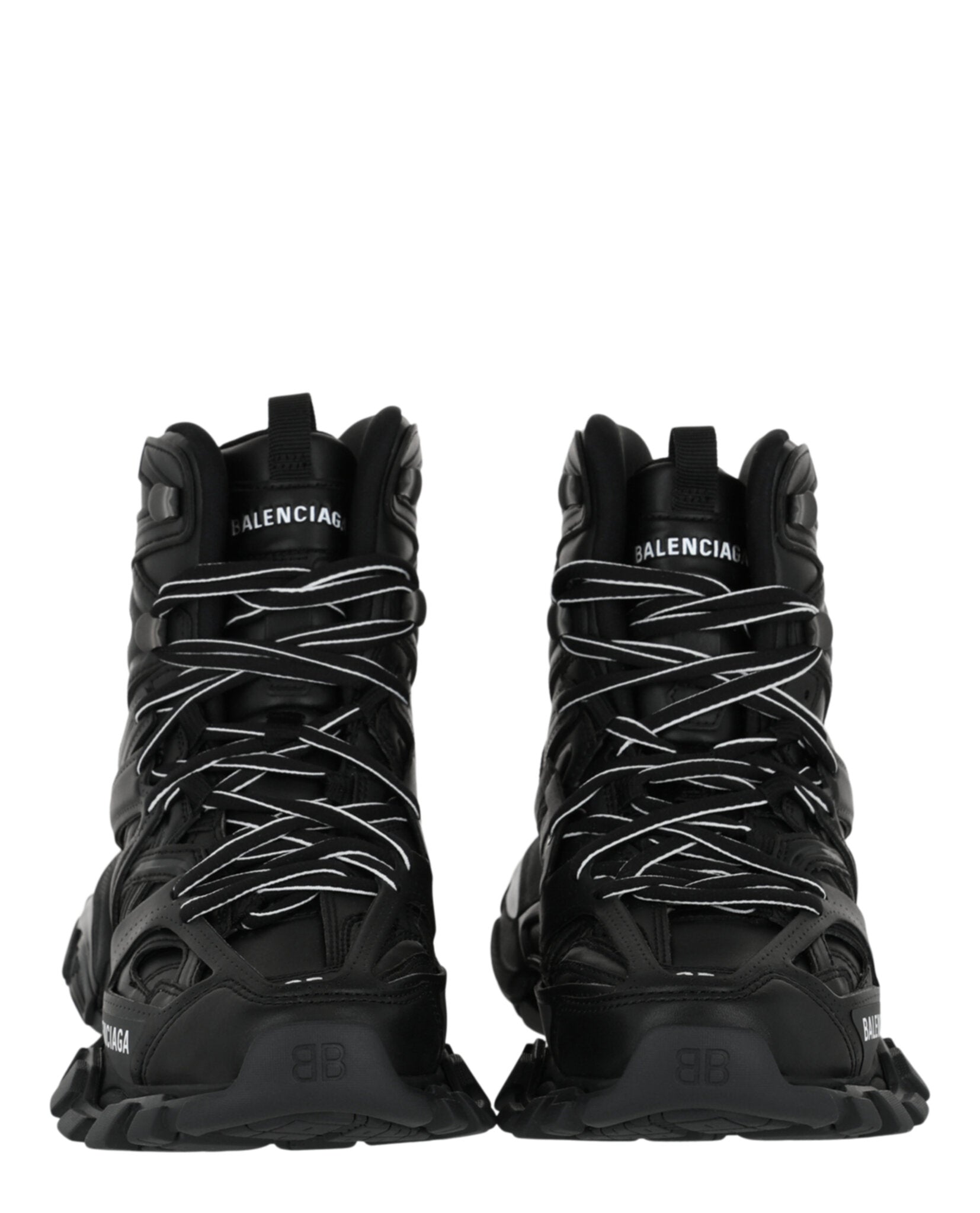 Balenciaga Womens Track Hike High-Top Sneakers