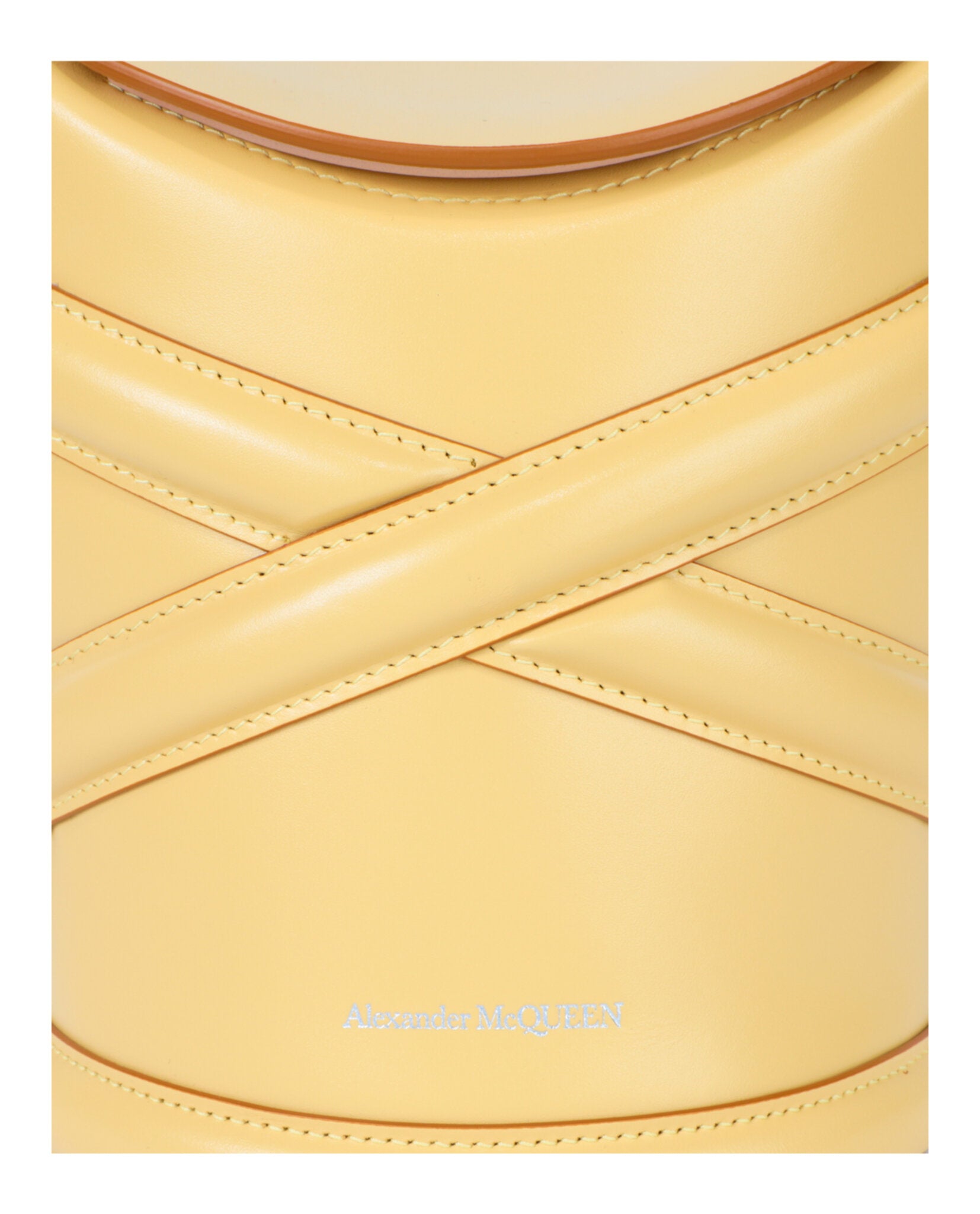 Alexander McQueen Womens The Curve Bucket Bag