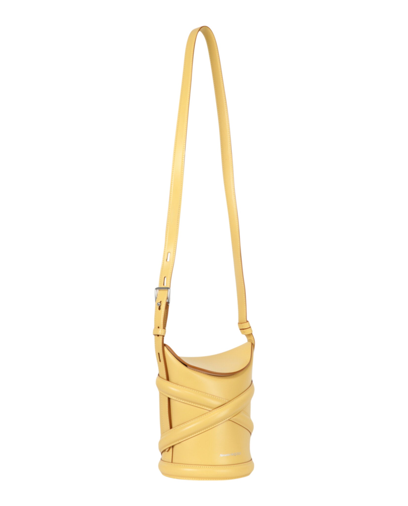 Alexander McQueen Womens The Curve Bucket Bag
