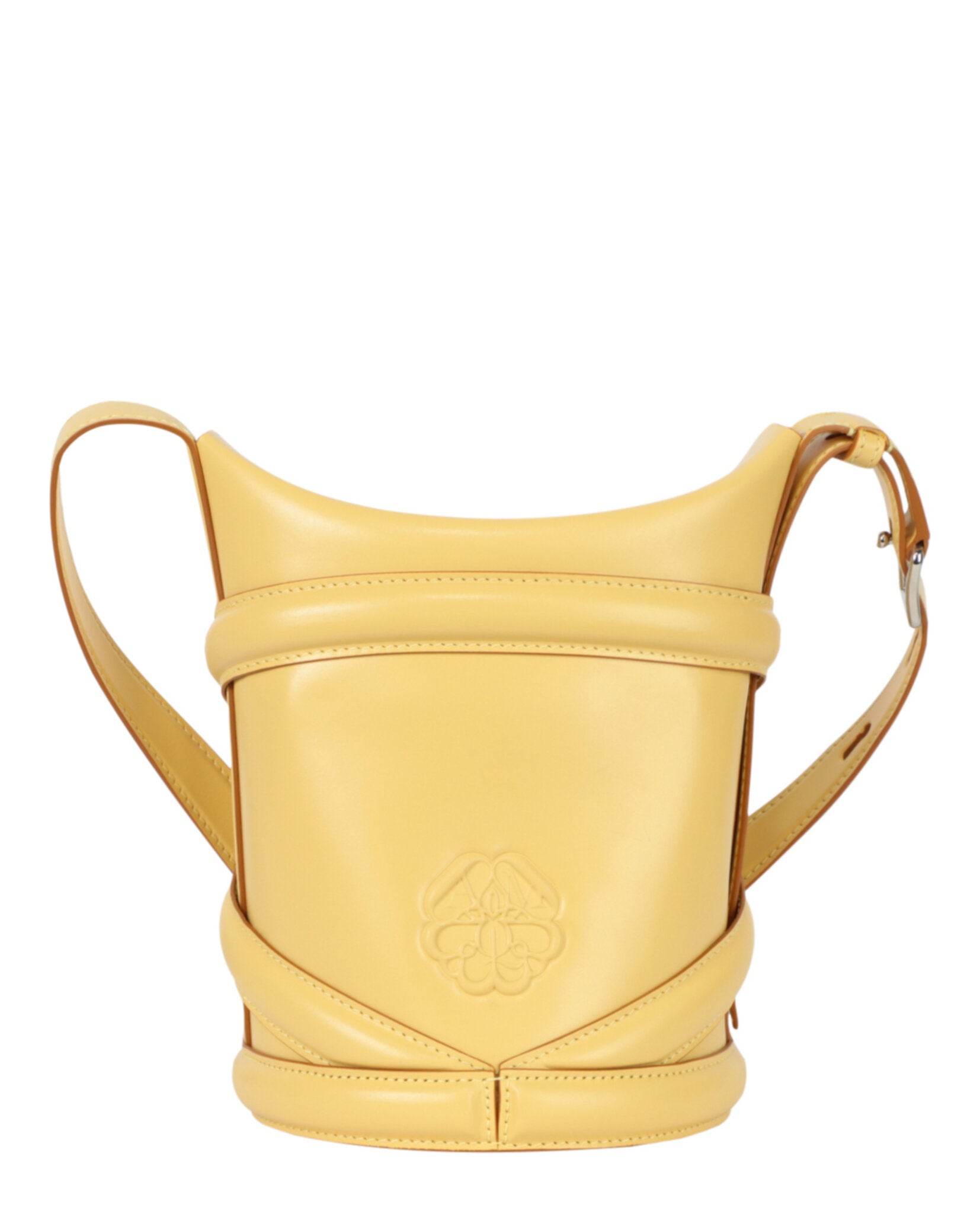Alexander McQueen Womens The Curve Bucket Bag