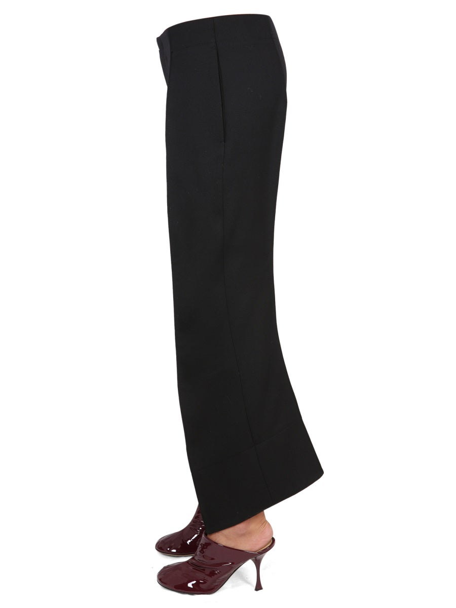 Bottega Veneta Women Compact Wool Pants