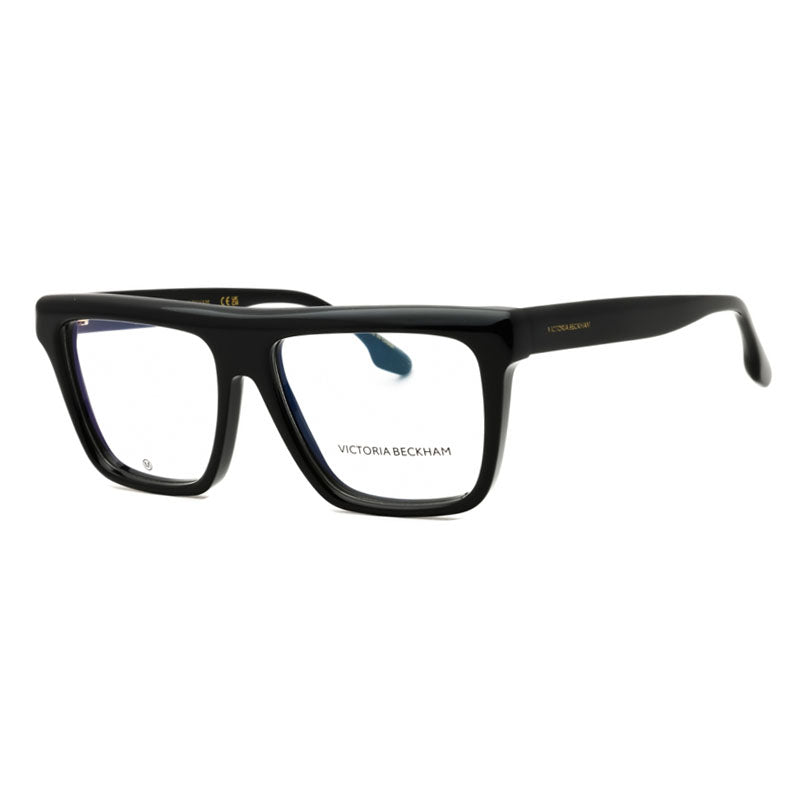 Victoria Beckham Eyeglasses Square Full Rim, Black Frame and Clear Demo Lenses Lens VB2678001