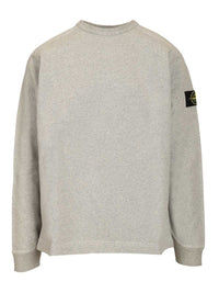Stone Island Men Grey Melange Sweatshirt