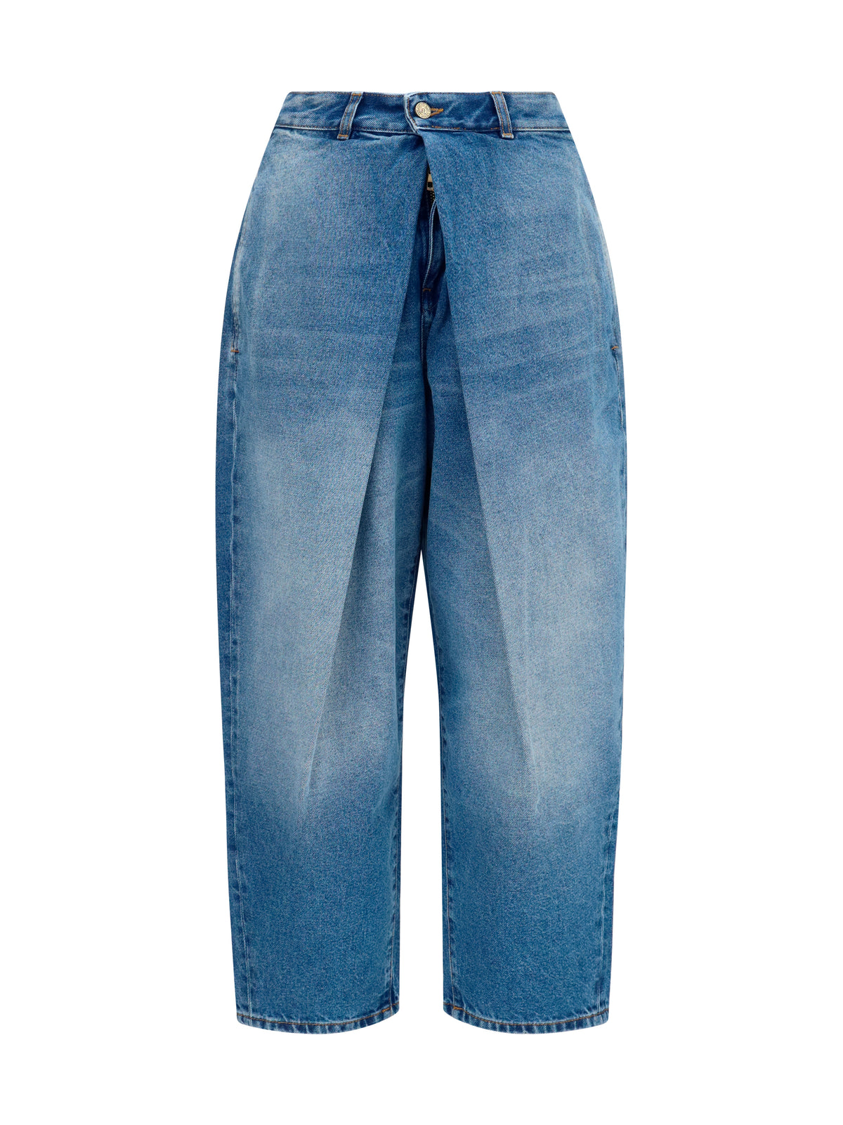 Balmain Women Barrel Denim Jeans