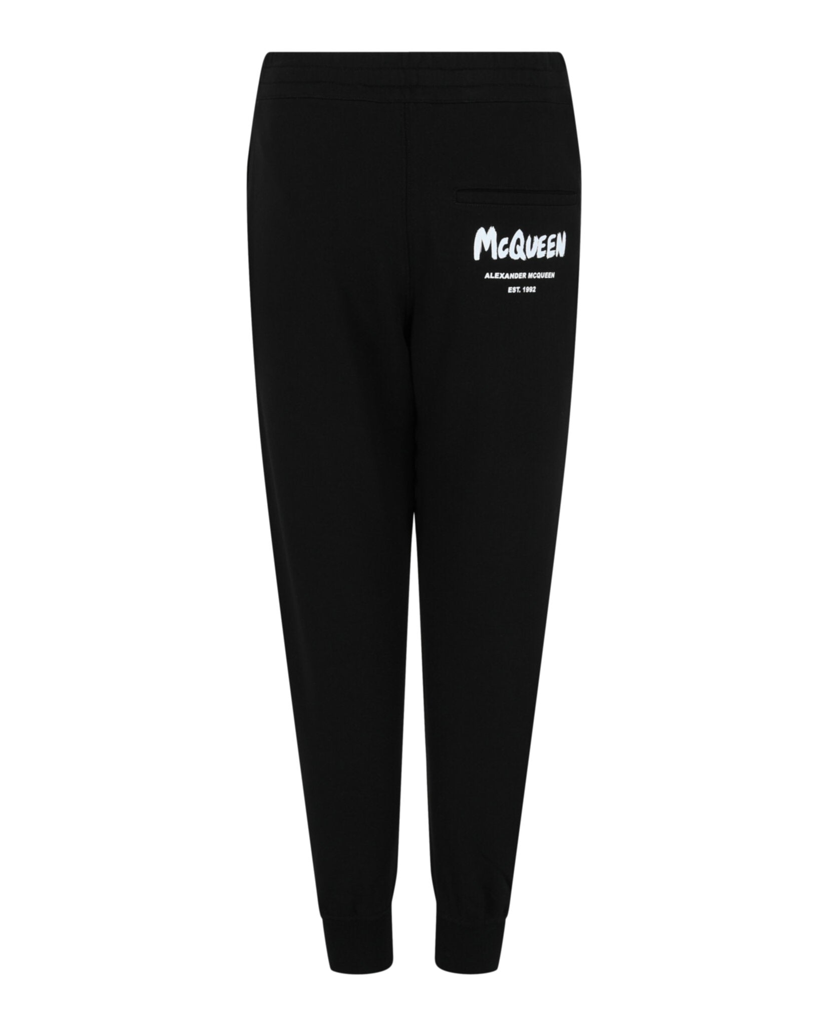 Alexander McQueen Womens Graffiti Logo Joggers