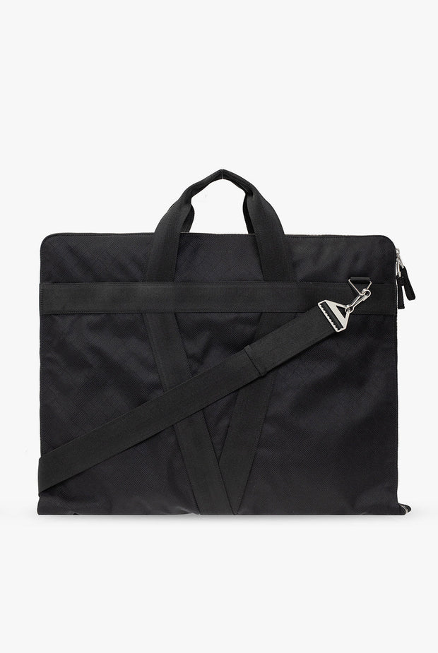 Bottega Veneta New Garment Travel Suit Bag In Black