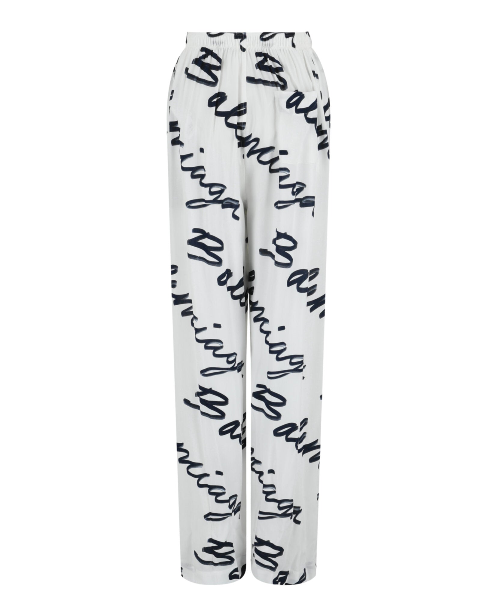 Balenciaga Balenciaga Womens Scribble Pyjama Pants