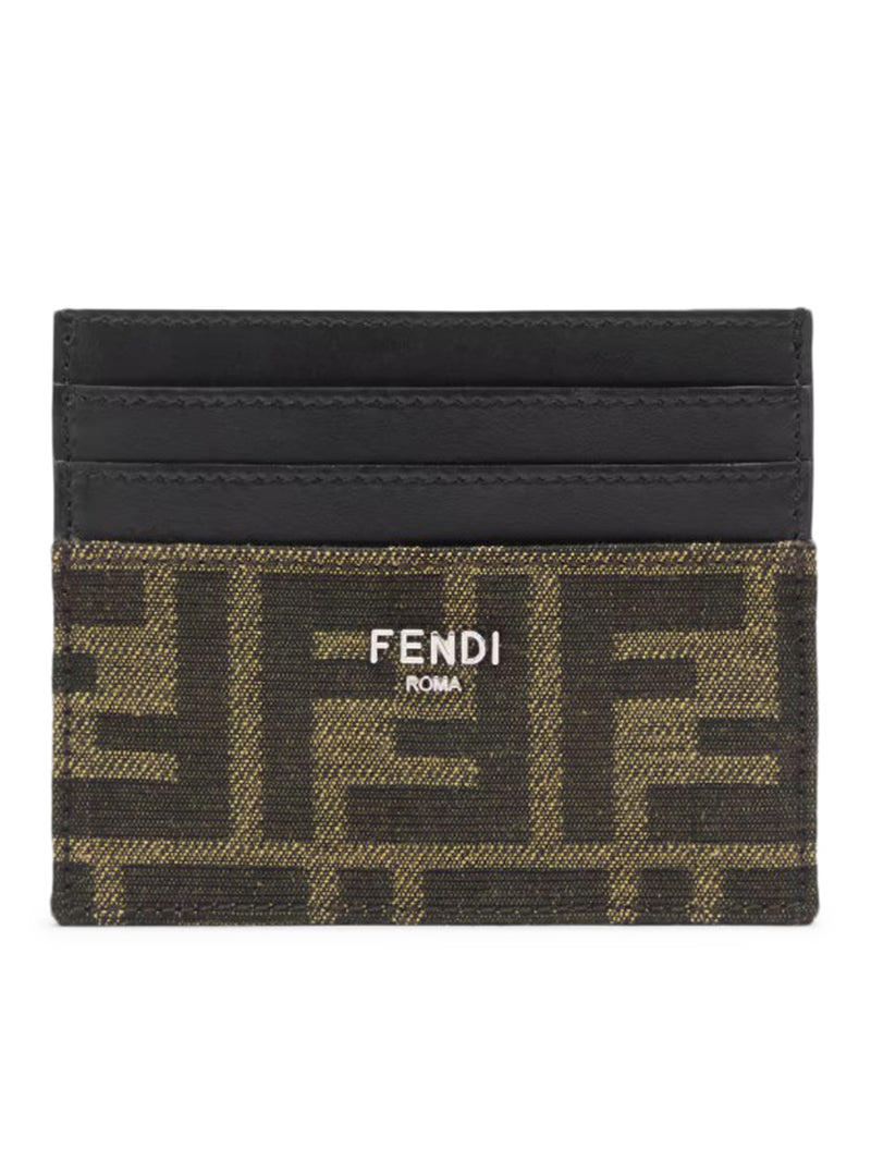 Fendi Men Fendi Ff Jacquandi Card Holder
