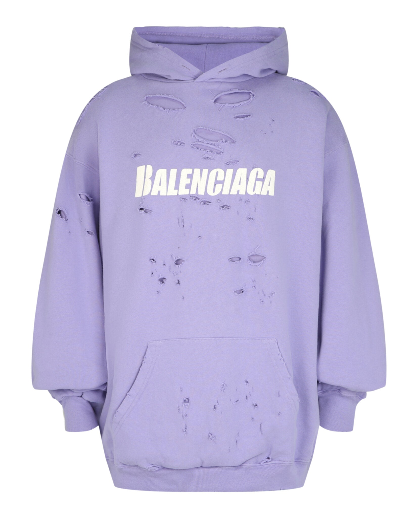 Balenciaga Balenciaga Mens Caps Destroyed Hoodie