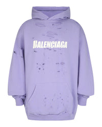 Balenciaga Balenciaga Mens Caps Destroyed Hoodie
