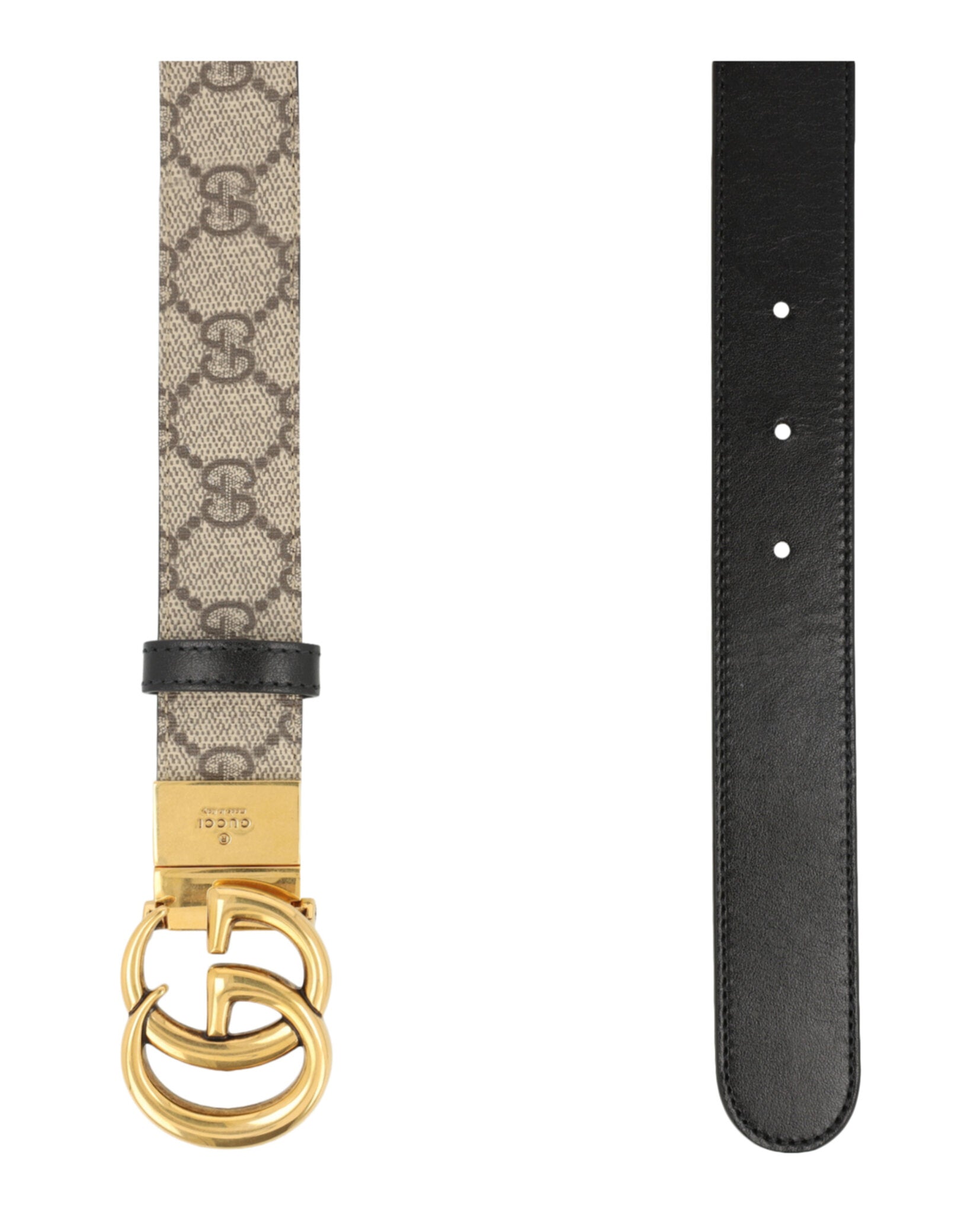 Gucci Gucci Womens GG Marmont Reversible Belt