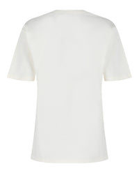 Alexander McQueen Womens Graffiti Logo Cotton T-Shirt