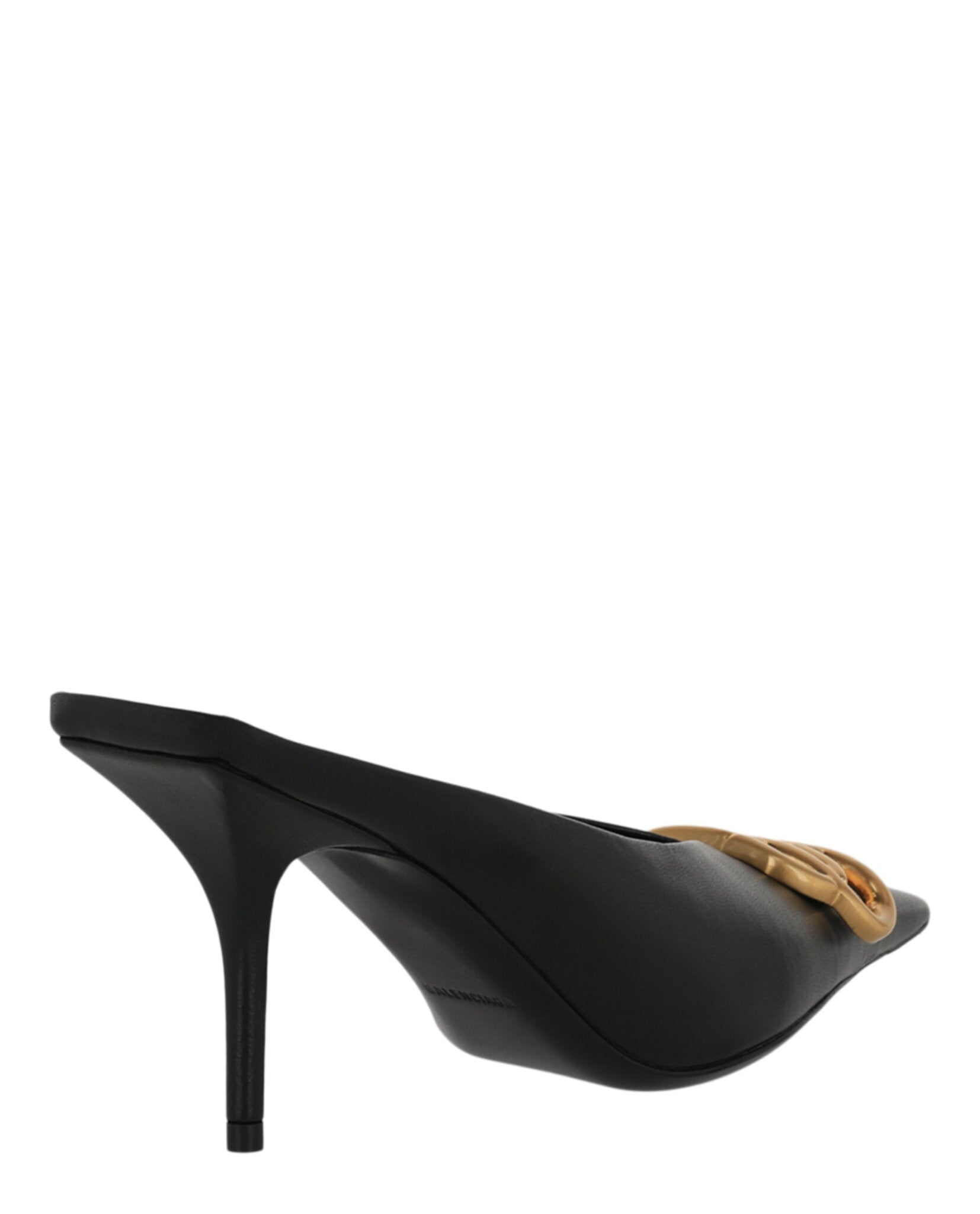 Balenciaga Womens Square Knife Bb Mules