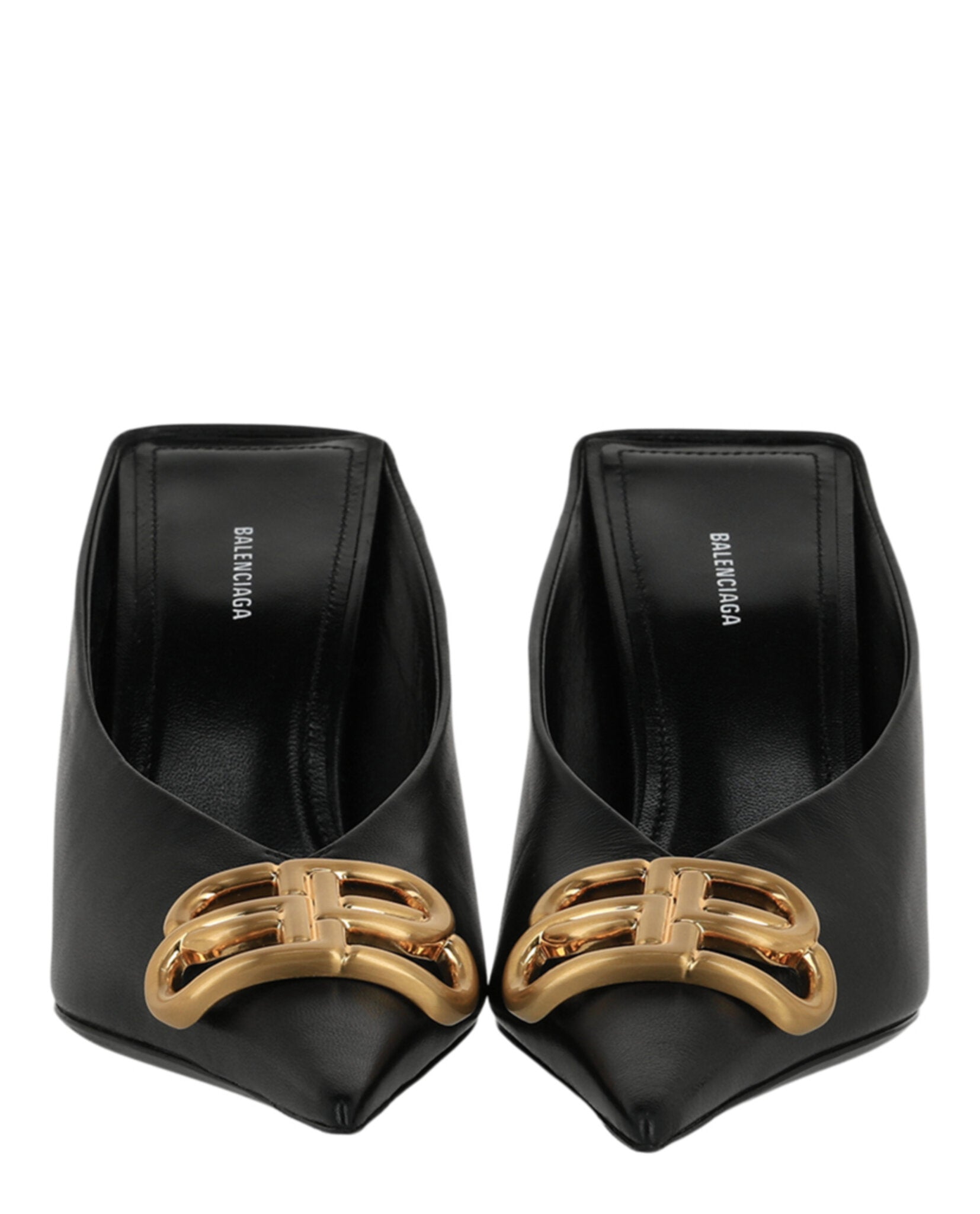 Balenciaga Womens Square Knife Bb Mules
