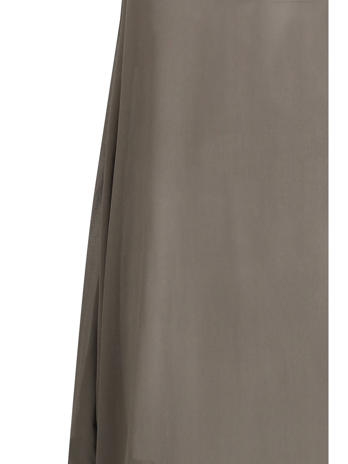 Rick Owens Women Haltar Silk Georgette Dress