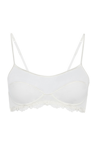 La Perla Off-White Stretch Tulle Bralette