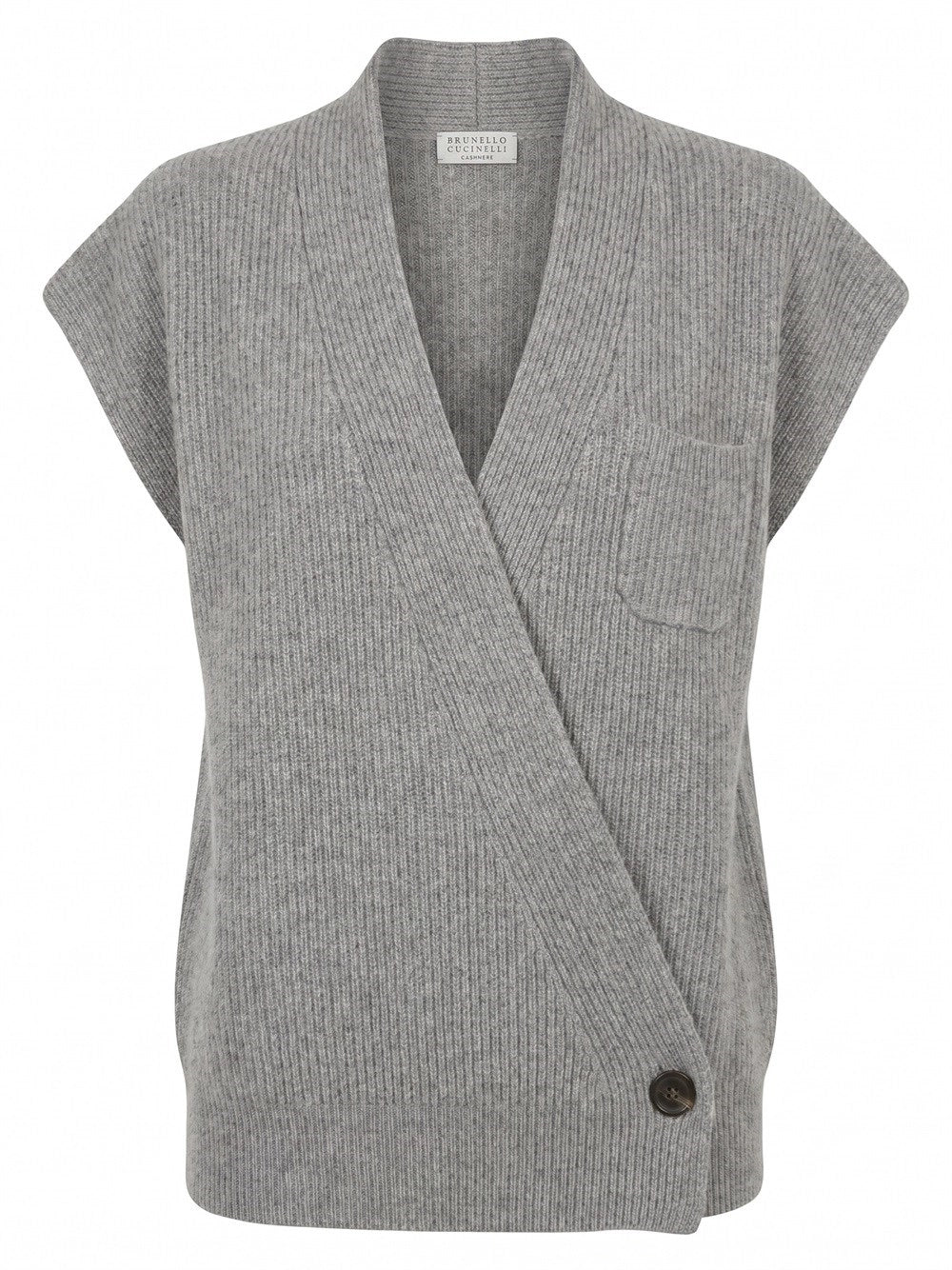 Brunello cucinelli Brunello Cucinelli Women Cashmere Rib Wrap Cardigan
