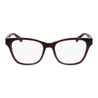 Lacoste Eyeglasses Square Full Rim, Brown Frame and Clear Demo Lenses Lens L2920N200