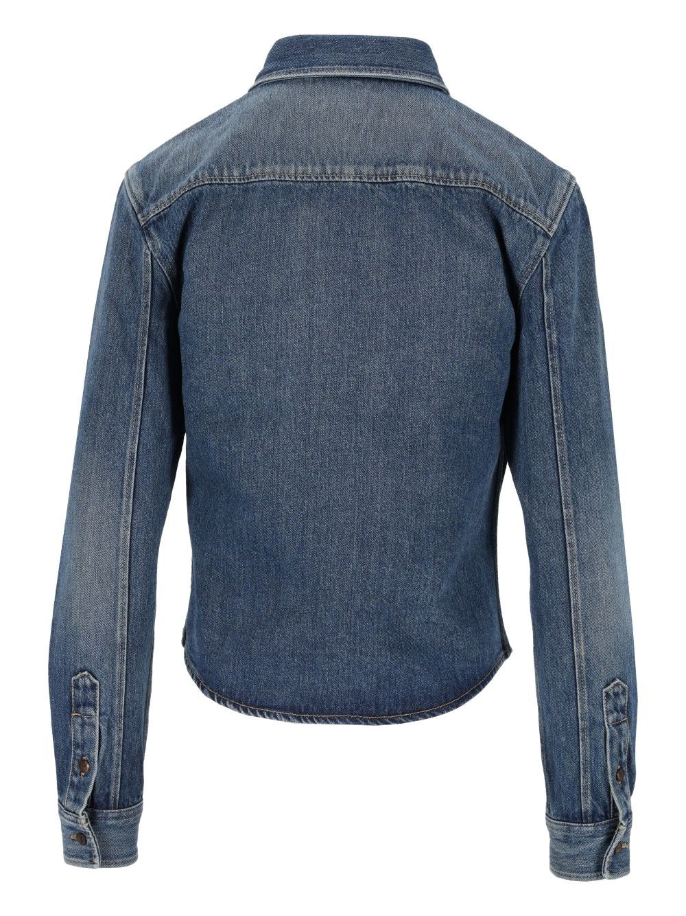 Saint Laurent Women Denim Shirt