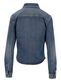 Saint Laurent Women Denim Shirt