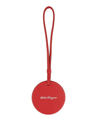 Ferragamo Mens Embossed Palazzo Spini Feroni Leather Charm