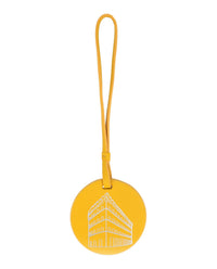 Ferragamo Mens Embossed Palazzo Spini Feroni Leather Charm
