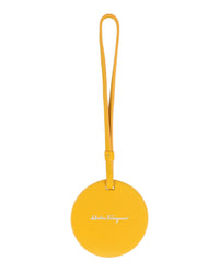 Ferragamo Mens Embossed Palazzo Spini Feroni Leather Charm