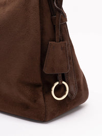 Prada Prada Women Suede Shoulder Bag