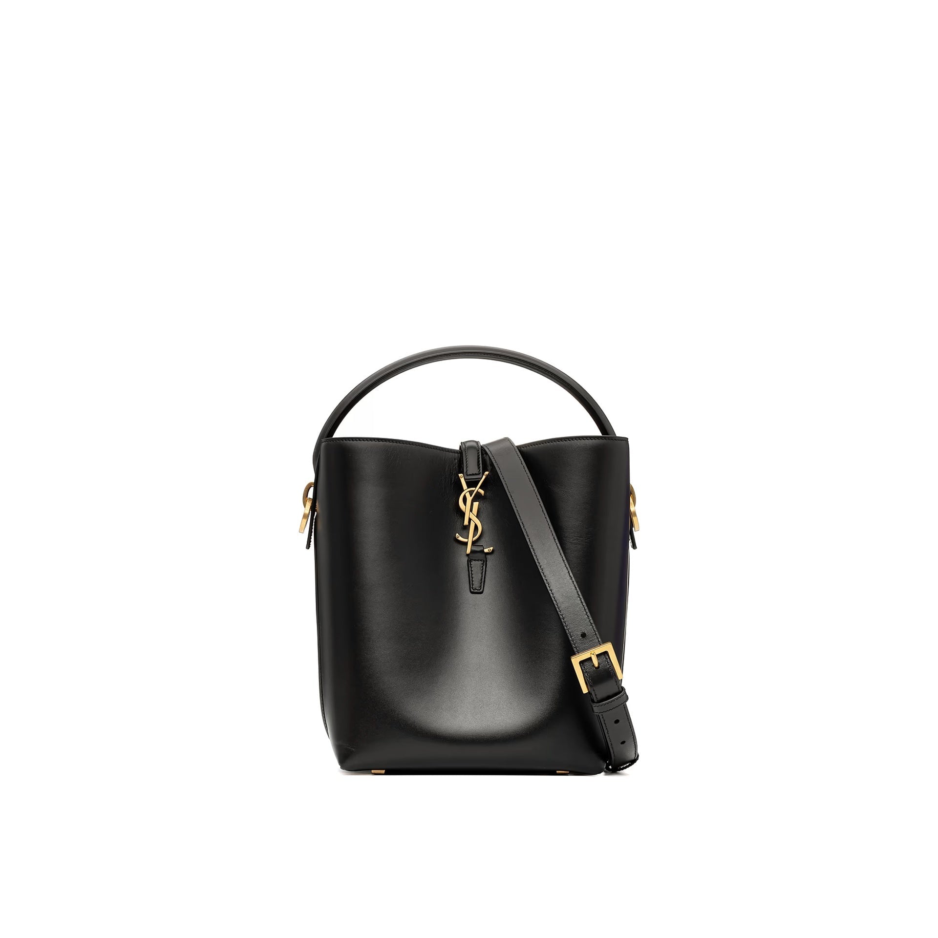SAINT LAURENT Saint Laurent Le 37 Small Leather Bucket Bag Women