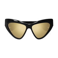 Gucci Sunglasses Cat Eye Full Rim, Black Frame and Grey Lens GG1294S001