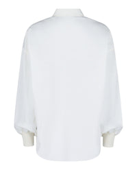 Alexander McQueen Womens Cocoon Sleeve Shirt