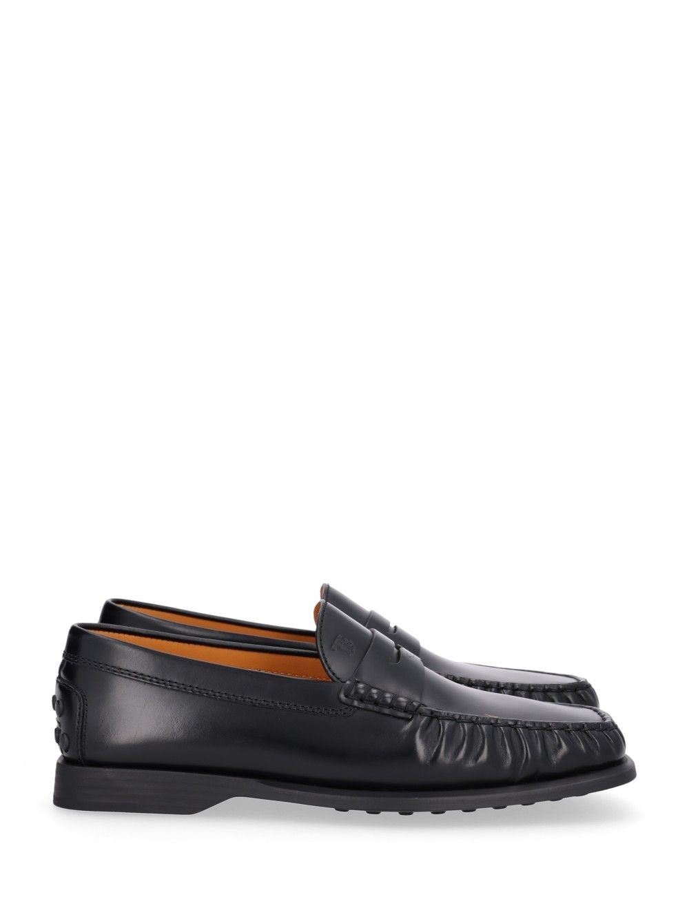 Tod's Men Moccasin In Curled Leather