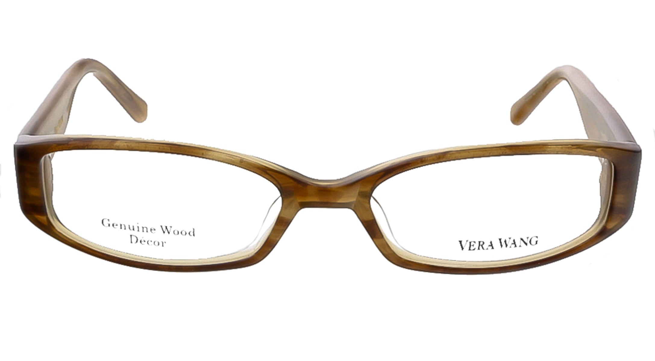 Vera Wang Brown rectangular V 033 BR 51 Eyeglasses