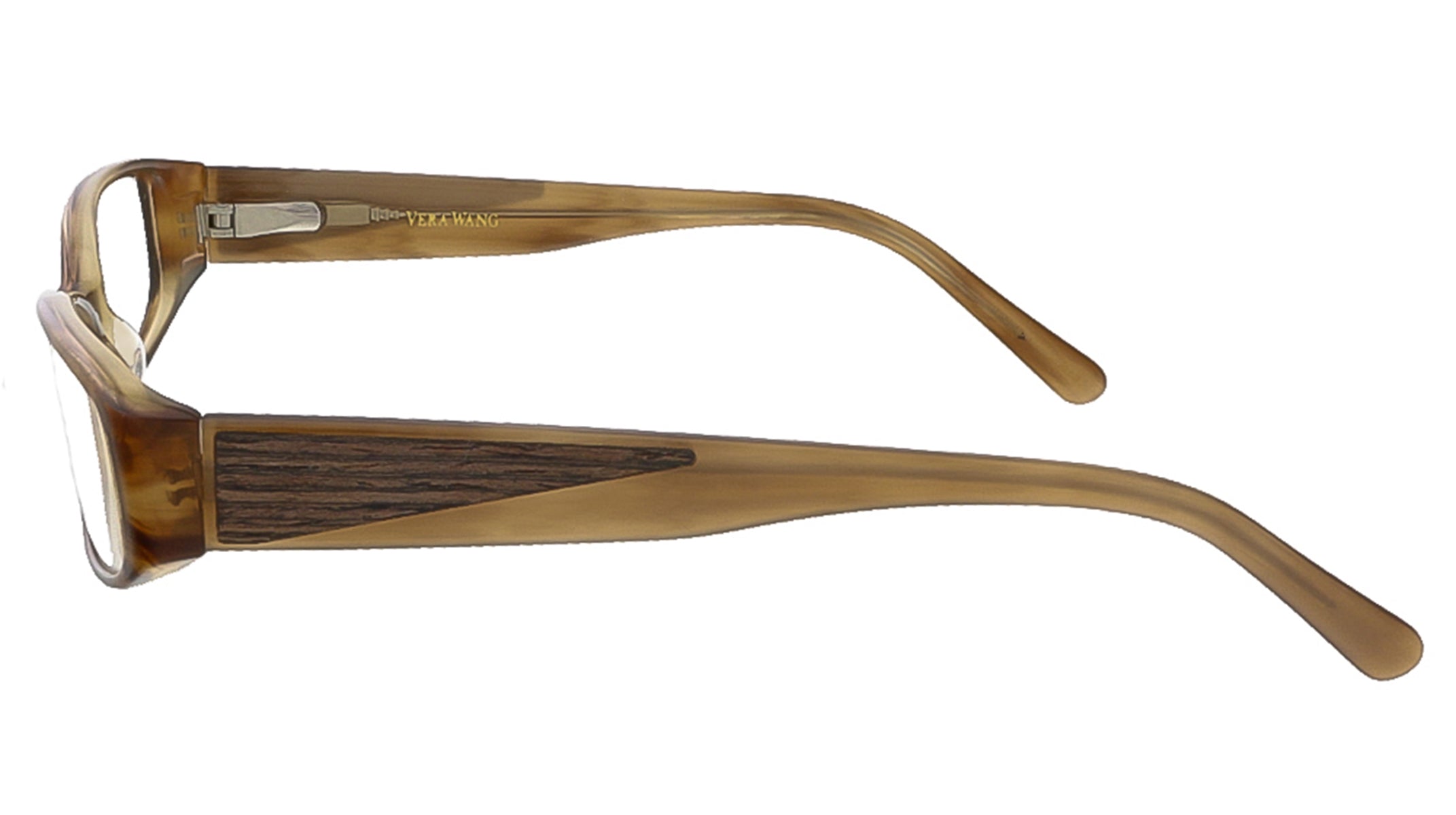 Vera Wang Brown rectangular V 033 BR 51 Eyeglasses