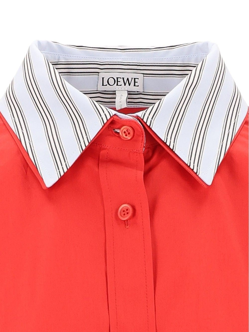 Loewe Women Popeline Mini Dress