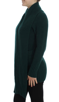 Dolce & Gabbana Green Knitted Cashmere Women's Cardigan