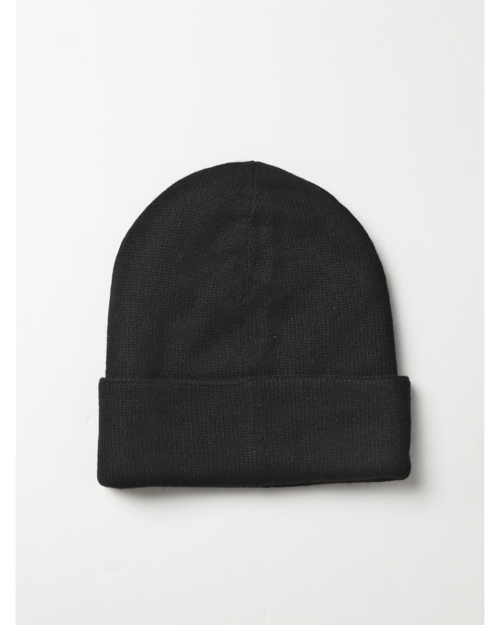 Alexander Mcqueen Embroidered Logo Beanie Men Black Hats