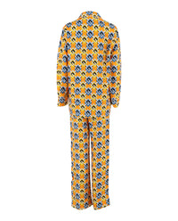Gucci Womens Geometric G 3-Piece Pajama Set