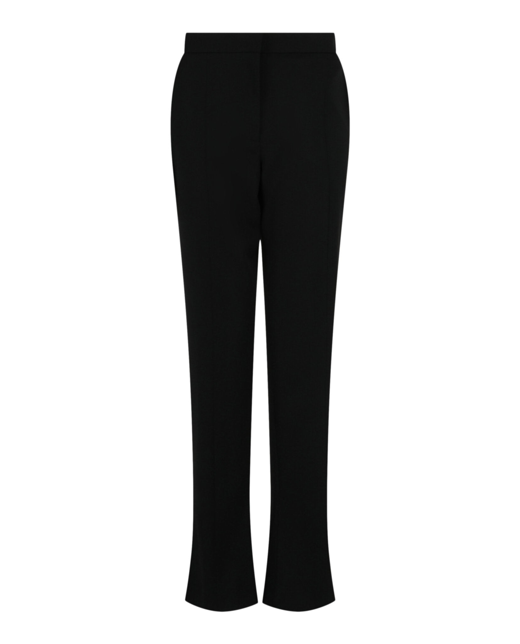 Alexander McQueen Alexander McQueen Womens Wool Flare Hem Trousers